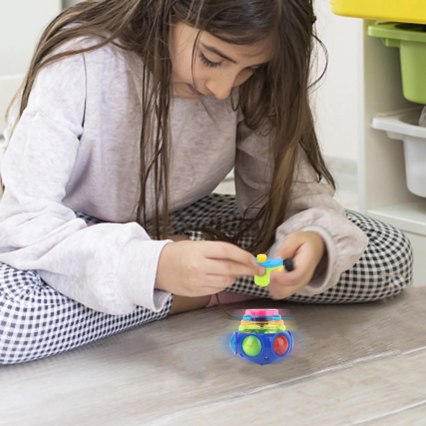 up to 50% off Toys, Light up Spinning Tops for Kids, Flashing LED Lights, Birthday Party Favors, Goodie Bag Fillers for Boys and Girls, Stocking Stuffers Display Box