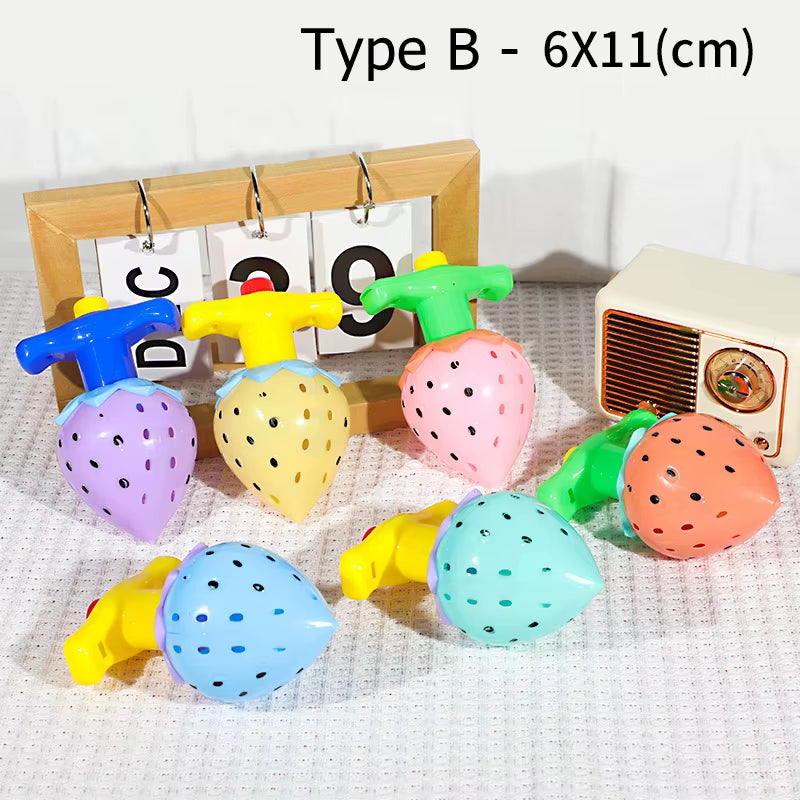 4Pcs Led Light up Flashing Tops Spinner Toys Gyroscope Toys for Kids Gifts Rotating Gyro Fidget Spinner Birthday Party Favors