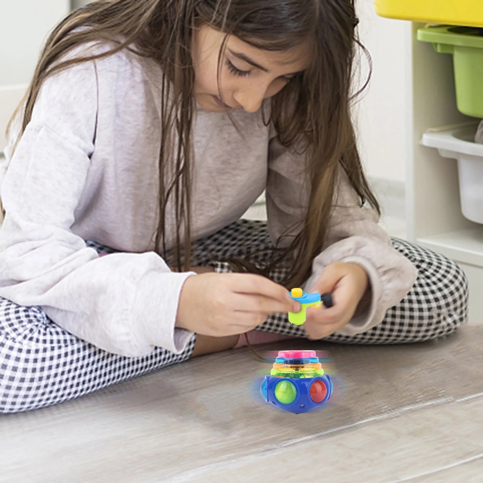 up to 50% off Toys, Light up Spinning Tops for Kids, Flashing LED Lights, Birthday Party Favors, Goodie Bag Fillers for Boys and Girls, Stocking Stuffers Display Box