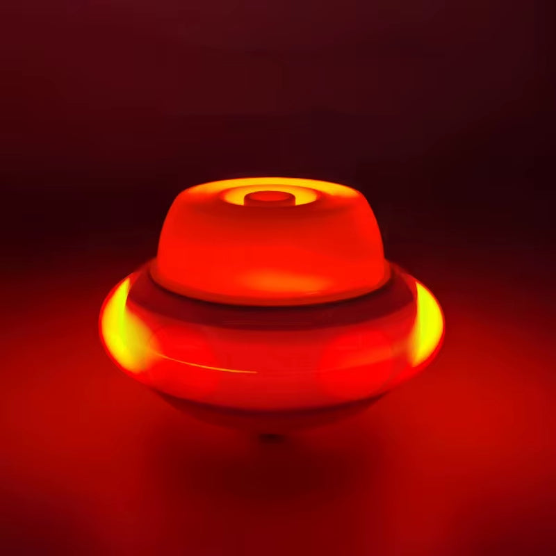 4Pcs Led Light up Flashing Tops Spinner Toys Gyroscope Toys for Kids Gifts Rotating Gyro Fidget Spinner Birthday Party Favors